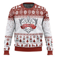 Hooktab Smirnoff No.21 Vodka Ugly Christmas Sweater