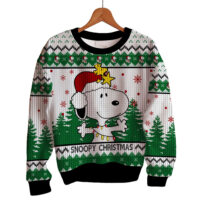 Hooktab Snoopy Christmas The Charlie Brown and Snoopy Show Ugly Christmas Sweater