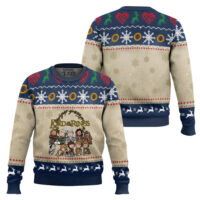 Hooktab Snoopy Fellowship The Lord Of The Rings Ugly Christmas Sweater