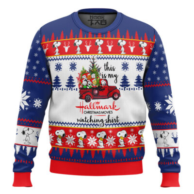 Snoopy Hallmark The Charlie Brown and Snoopy Show Ugly Christmas Sweater