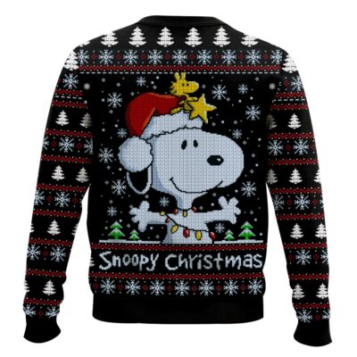 Hooktab Snoopy Xmas The Charlie Brown and Snoopy Show Ugly Christmas Sweater