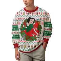 Hooktab Snow White Ugly Christmas Sweater