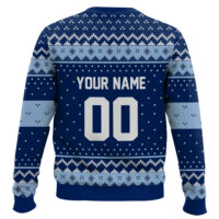 Hooktab Soccer MLS Vancouver Whitecaps FC Custom Name And Number Ugly Christmas Sweater