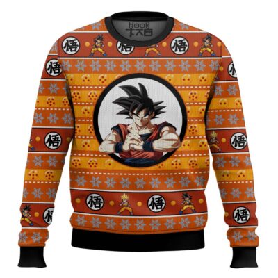 Son Goku Dragon Ball Z Ugly Christmas Sweater