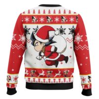 Hooktab Son Goku Santa - Dragon Ball Ugly Christmas Sweater