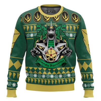 Soul of Chogokin Dragonzord Power Rangers Ugly Christmas Sweater