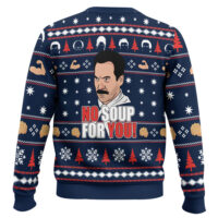 Hooktab Soup Nazi No Soup For You Seinfeld Ugly Christmas Sweater