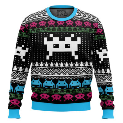 Space Invaders 1978 Ugly Christmas Sweater