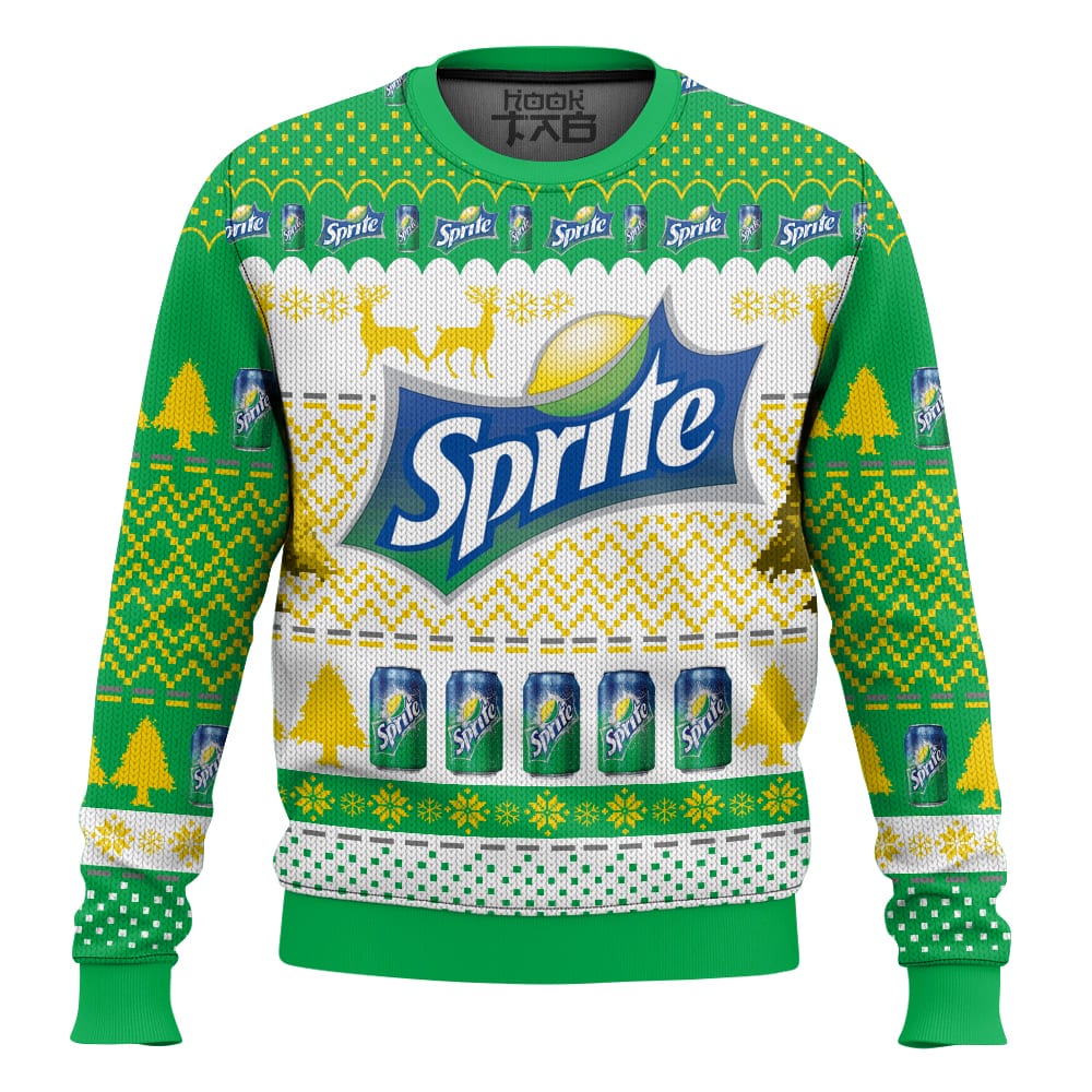 Hooktab Sprite Ugly Christmas Sweater Hooktab Sprite Ugly Christmas Sweater