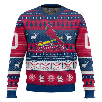 St. Louis Cardinals - Custom Name And Number Ugly Sweater