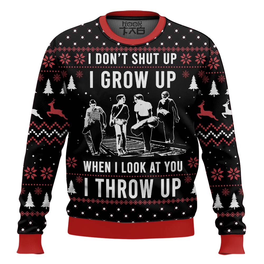 Hooktab Stand By Me 1986 Ugly Christmas Sweater Hooktab Stand By Me 1986 Ugly Christmas Sweater