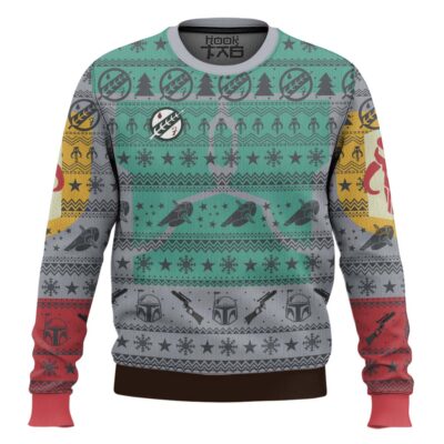 Star Wars Boba Fett Ugly Christmas Sweater