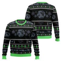 Hooktab Star Wars Imperial Death Star Ugly Christmas Sweater