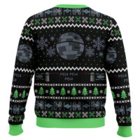 Hooktab Star Wars Imperial Death Star Ugly Christmas Sweater