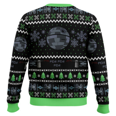 Hooktab Star Wars Imperial Death Star Ugly Christmas Sweater