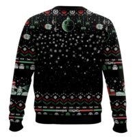 Hooktab Star Wars Merry Force Be With You Ugly Christmas Sweater