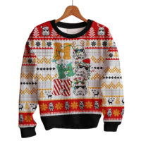Hooktab Star Wars Stormtrooper Ho Ho Ho Ugly Christmas Sweater