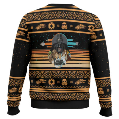Hooktab Star Wars Trilogy Ugly Christmas Sweater