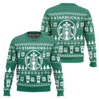 Hooktab Starbucks Ugly Christmas Sweater