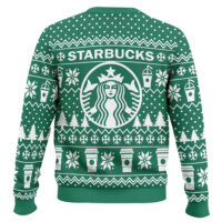 Hooktab Starbucks Ugly Christmas Sweater