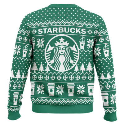 Hooktab Starbucks Ugly Christmas Sweater