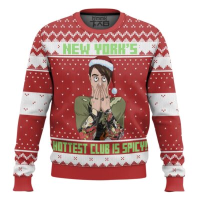 Stefon New York’s Hottest Club Is Spicy Saturday Night Live Ugly Christmas Sweater