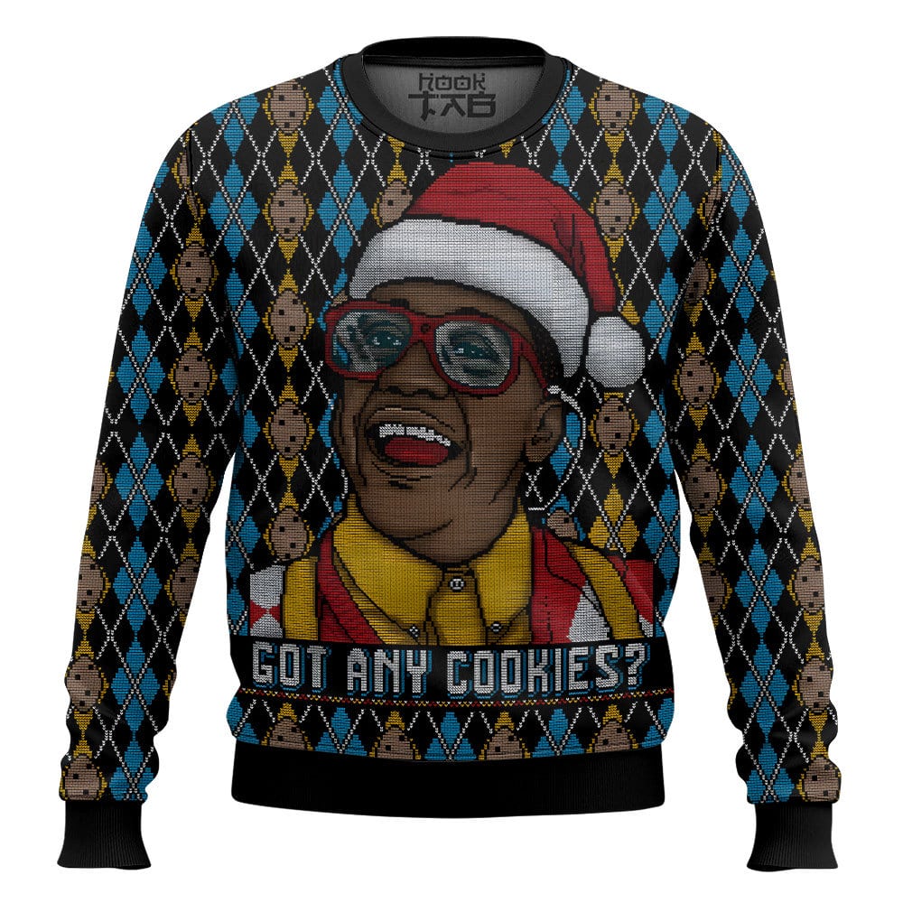 Hooktab Steve Urkel Got Any Cookies Family Matters Ugly Christmas Sweater Hooktab Steve Urkel Got Any Cookies Family Matters Ugly Christmas Sweater