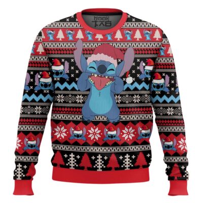 Stitch Santa Lilo And Stitch Ugly Christmas Sweater