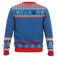 Hooktab Stitch, Sdentato And Baby Yoda Ugly Christmas Sweater