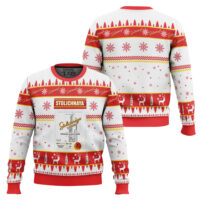 Hooktab Stolichnaya Vodka Ugly Christmas Sweater