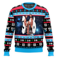 Hooktab Stone Cold Steve Austin WWE Ugly Christmas Sweater