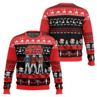 Hooktab Stormtrooper Squad Star Wars Ugly Christmas Sweater