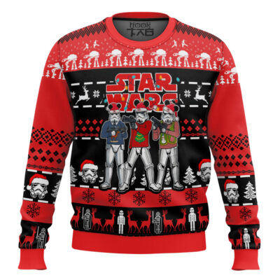 Stormtrooper Squad Star Wars Ugly Christmas Sweater