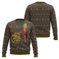 Hooktab Street Fighter Ken vs. Blanka Ugly Christmas Sweater