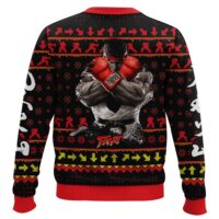 Hooktab Street Fighter Ryu Ugly Christmas Sweater