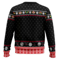 Hooktab Stripe Gremlins Ugly Christmas Sweater