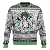 Hooktab Succubus Waifu Material Ahegao Ugly Christmas Sweater