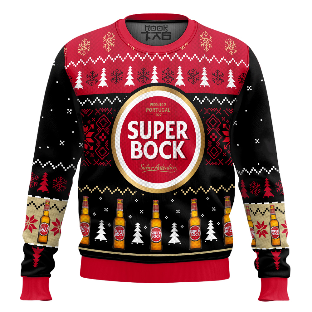 Hooktab Super Bock Ugly Christmas Sweater Hooktab Super Bock Ugly Christmas Sweater