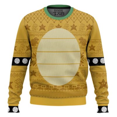 Super Mario Bowser Cosplay Ugly Christmas Sweater