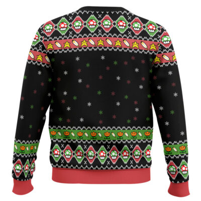 Hooktab Super Mario Koopa Tree Ugly Christmas Sweater