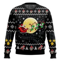 Hooktab Super Mario Santa Ugly Christmas Sweater