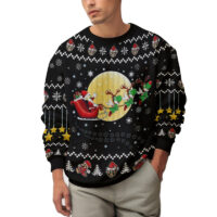 Hooktab Super Mario Santa Ugly Christmas Sweater