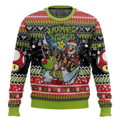 Super Mario World Ugly Christmas Sweater