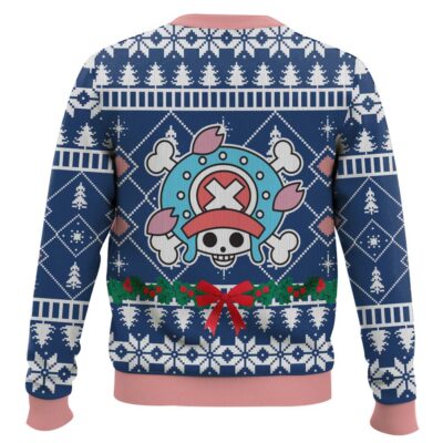 Hooktab Surprised Tony Tony Chopper One Piece Ugly Christmas Sweater