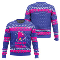 Hooktab Taco Bell Fast Food Ugly Christmas Sweater
