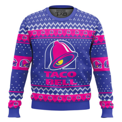 Taco Bell Fast Food Ugly Christmas Sweater
