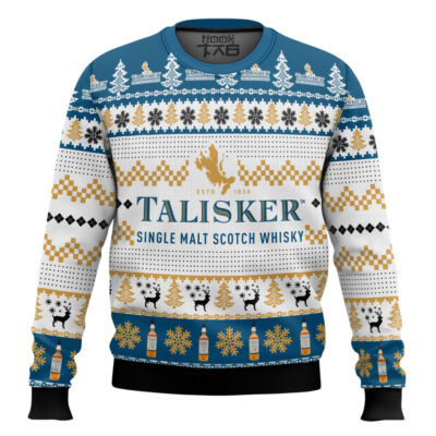 Talisker Whisky Ugly Christmas Sweater