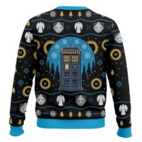 Hooktab Tardis Doctor Who Ugly Christmas Sweater