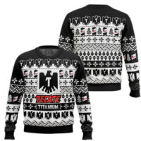 Hooktab Tecate Titanium Beer Ugly Christmas Sweater