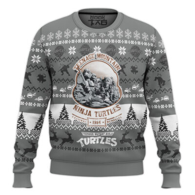Teenage Mountain Ninja Turtles Ugly Christmas Sweater